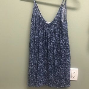 American Eagle Blue Floral Dress
